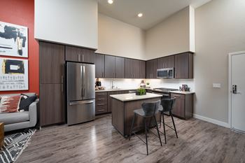Wood-style plank flooring